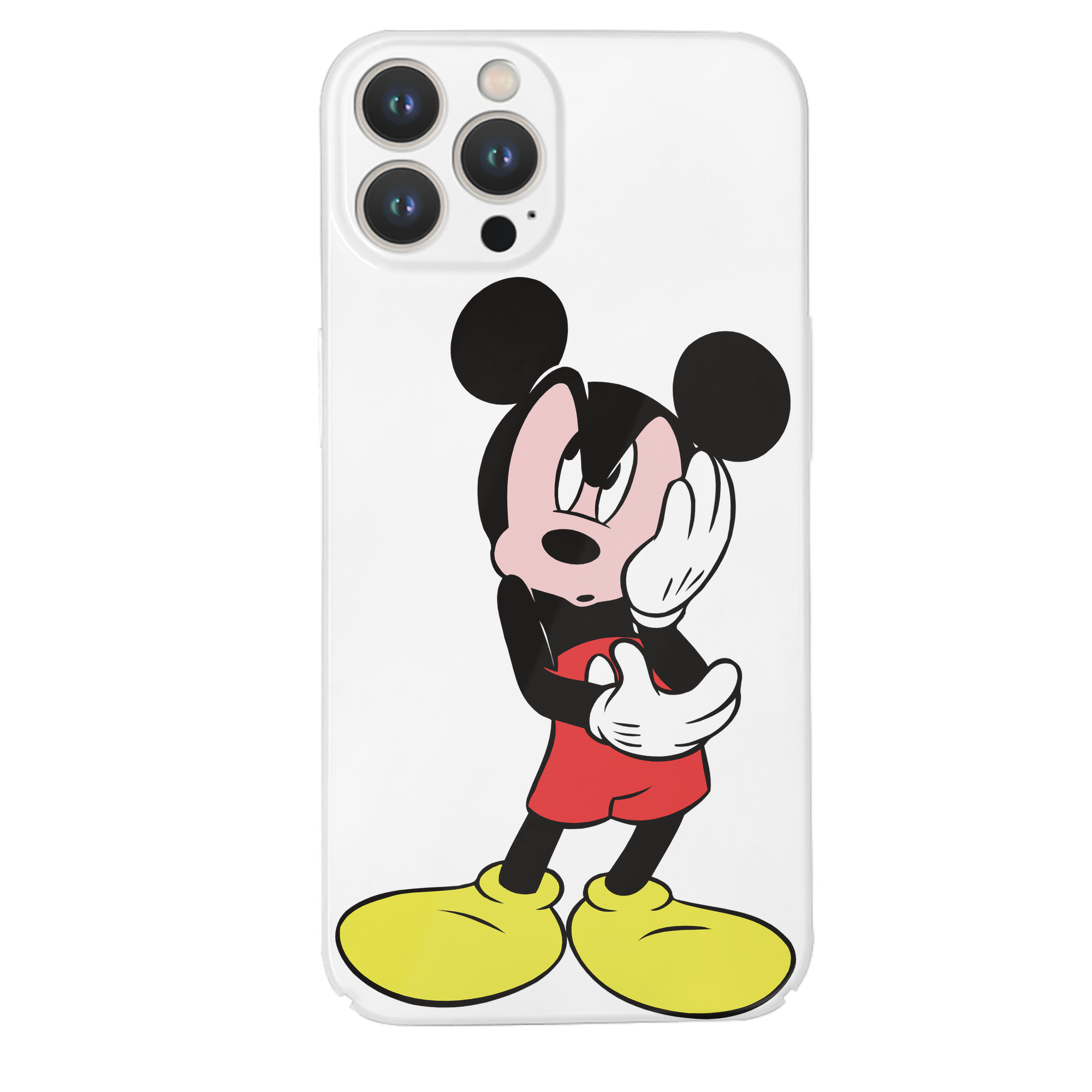（画像用） ミッキーマウス Mickey Mouse 【iPhone 14シリーズ対応】ハードケース